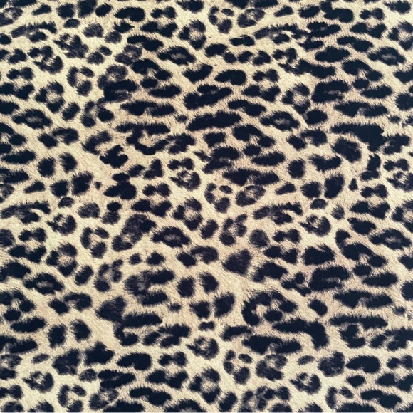 Norma Kamali Leopard Print T-Shirt Dress - Sz S (36) - Picture 6 of 14